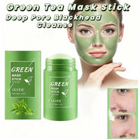Green Tea Mask Stick for Face Deep Pore Cleansing Blackhead Remover Moisturizing Clay Mask Oil Control Non-Drying All Skin Types 2