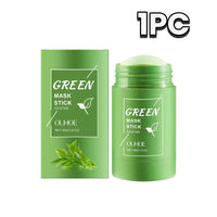 Green Tea Mask Stick for Face Deep Pore Cleansing Blackhead Remover Moisturizing Clay Mask Oil Control Non-Drying All Skin Types 1